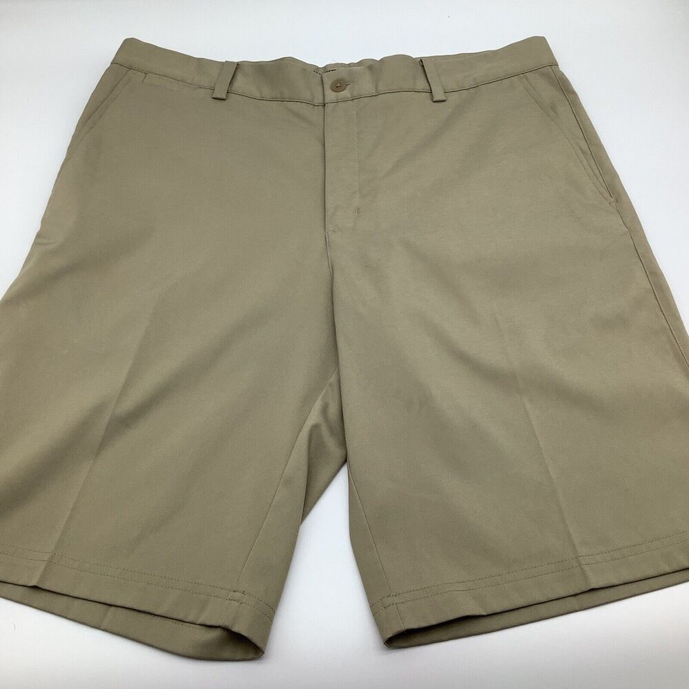 Nike Golf Mens Standard Fit Dri‎ Fit Golf Shorts Tan Size 34 (Actual 35)